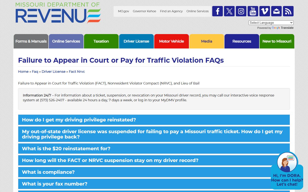 Clinton County traffic court records failure to appear and failure to pay information